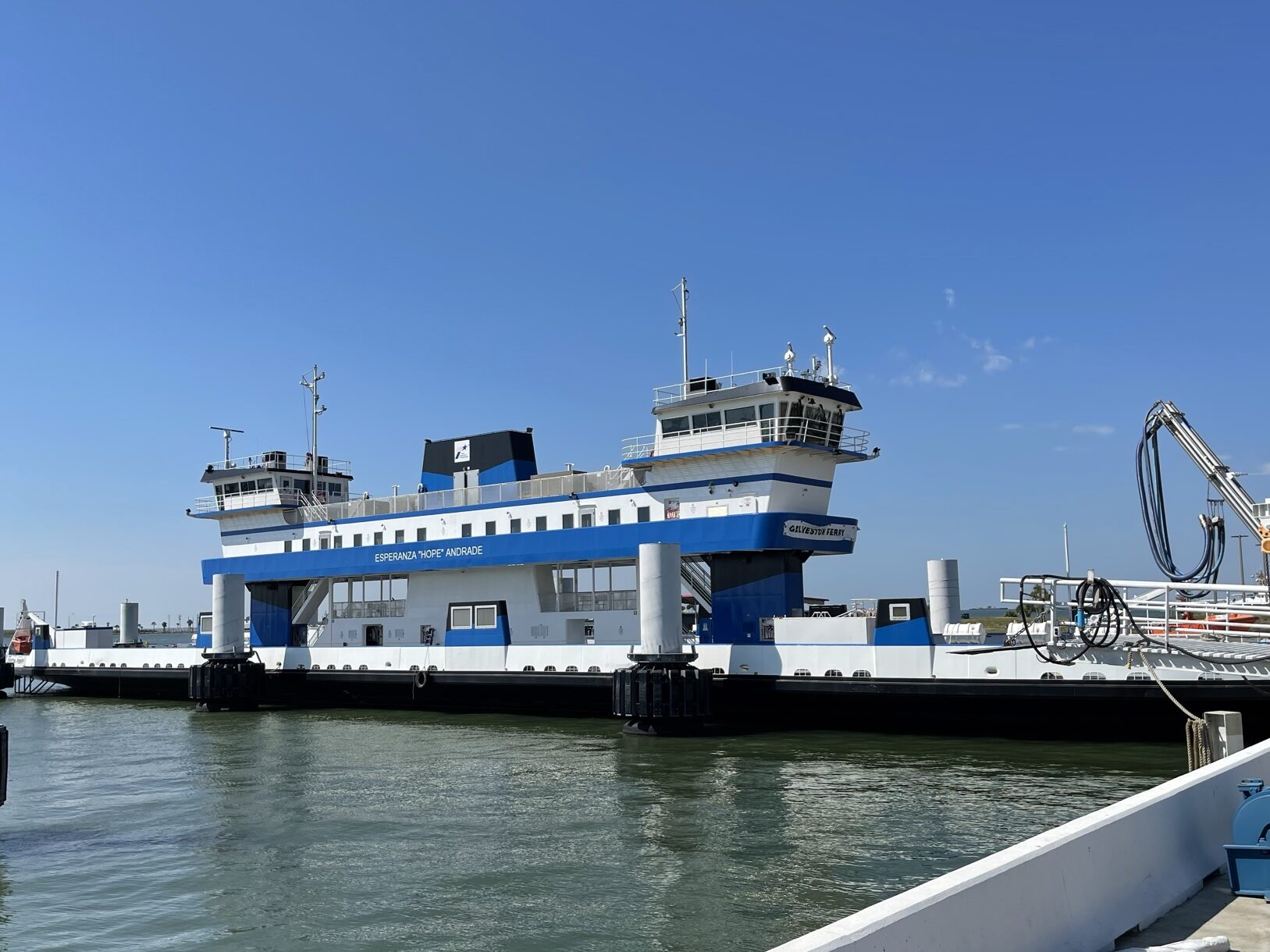 Ferry at dock