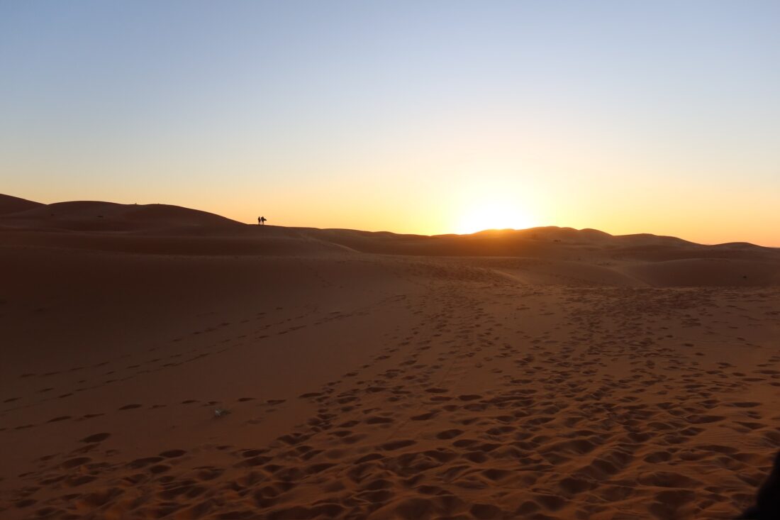 The Sahara desert